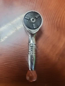 Snap On Stubby 3 Inch Ratchet Wrench 1/4" Drive TK860 - Foto 1 di 7