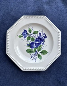 Gialletti & Pimpinelli Deruta Italy Handpainted Luncheon Plate 7 7/8" - Picture 1 of 13