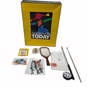 American Girl Of Today Fly Fishing Acessories 2001 Complete With Box - Picture 1 of 17