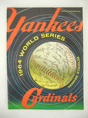 1964 World Series Official Program - St. Louis Cardinals vs New York Yankees - Image 1 of 2
