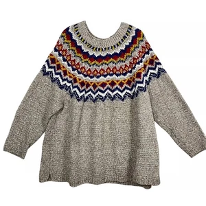 J. Jill Nordic Fair Isle Sweater size 4x - Picture 1 of 3