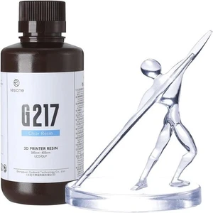 Resina para impresora 3D RESIONE, G217 resina transparente tipo ABS no amarillenta 500 g, - Imagen 1 de 8