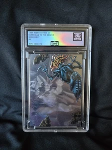 1996 Skybox SUPERMAN HOLOBURST #1 MPE 6.5 PSA DC Hologram Fleer - Picture 1 of 2