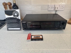 Sony TC-RX60ES Stereo Tape Single Cassette Tape Deck HX Pro Immaculate Hifi POST - Picture 1 of 11