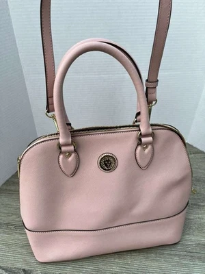 Anne Klein Women Saffiano Dome Satchel Blush Pink Shoulder Bag Purse - Image 1 of 4