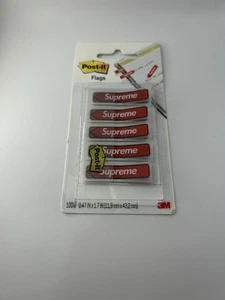 Supreme Post-It Flags Rojo Nuevo DSIP FW19 3M Raro! - Imagen 1 de 2