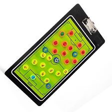 Magnetic Football Soccer Coach Coaching Aid Erase Clipboard Tactical Board
