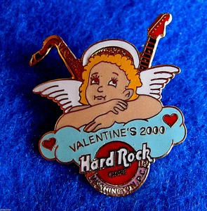 PROTOTIPO WASHINGTON DC DÍA DE SAN VALENTÍN CUPIDO NUBE AZUL 2000 Hard Rock Café PIN - Imagen 1 de 1