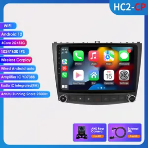 2+32GB For Lexus IS250 XE20 2005-2013 Android 13 CarPlay Car Stereo Radio GPS BT - Picture 1 of 24