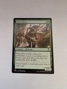 Wood Elves Commander: New Capenna MTG NM Regular - Picture 1 of 1