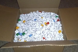 Box Of Assorted Hanger Size Markers - Picture 1 of 8