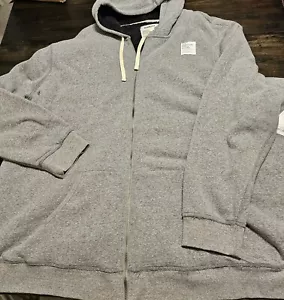 Sonoma Men's lined Fleece Hoodie Gray Heather Size 4XB new jacket NWT - Picture 1 of 9