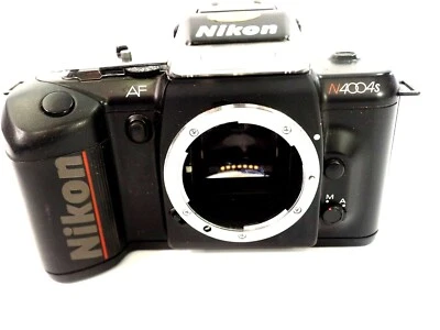 Nikon N4004s AF 35mm Film SLR  Black Body Only - Image 1 of 4