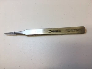Tweezers 2 SA Watchmaker Stainless Steel Anti-Magnetic Tools Fine Point Jeweller - Picture 1 of 6