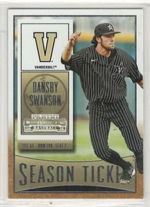 Dansby Swanson 2015 Panini Contenders Season Ticket #31 Braves - Picture 1 of 1