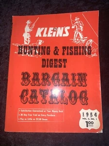 Klein's 1954 Hunting & Fishing Digest and Catalog Decoys Guns Gear Browning - Picture 1 of 6