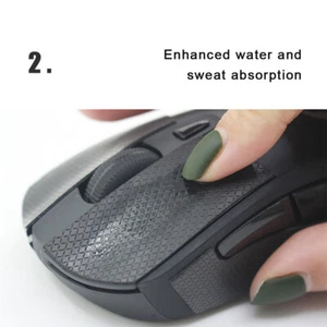 Mouse Grip Tape Skate Handmade Sticker Non Slip Suck Sweat For Razer DeathAdder - Photo 1/5