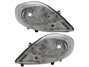 Headlamps Vauxhall Vivaro Van 2006-2015 Chrome Headlights 1 Pair Left & Right - Picture 1 of 6