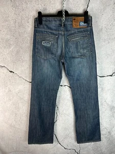 Dolce Gabbana Mens Retro Blue Winner Comfort Fit Straight Jeans Size 32 - Picture 1 of 6
