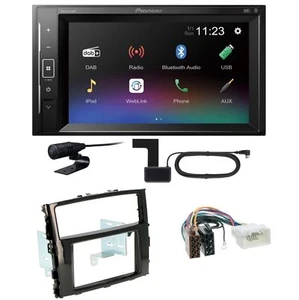 Pioneer DMH-A240DAB Bluetooth DAB+ USB Einbauset für Mitsubishi Pajero ab 2015 - Bild 1 von 1