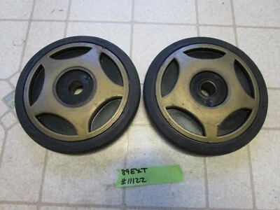 Vintage 89 Arctic Cat El Tigre EXT 530 Snowmobile Suspension Idler Wheels 5.63" - Image 1 of 4