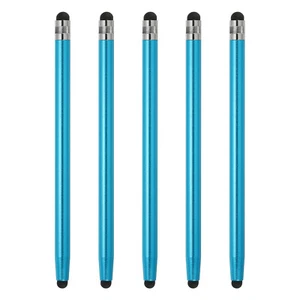 5pcs Stylet pour Tactile Écrans Capacitif Stylet Universel Tablette Lumière Bleu - Photo 1 sur 7