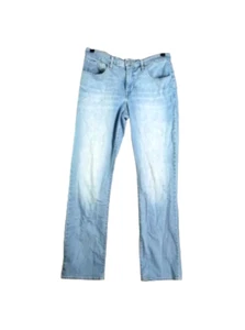 Pantalones de mezclilla para mujer LEVI STRAUSS CO 314 con forma de pierna recta talla 16W azul claro - Imagen 1 de 12