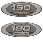 Mastercraft Boat Raised Decal Stickers | ProStar 190 Emblems (Pair) - AU $ 135.73