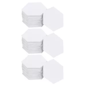 300 Stck. Sechseck 0,5 Zoll Papier Piecing Papier, Englisches Papier Quilten Vorlage - Bild 1 von 7