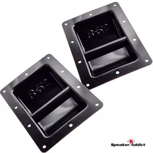 coppia 2 pz B52 Altoparlante DJ Acciaio da Incasso PA Custodia Armadio Maniglia Barra 6 3/8 x 8 5/8 - Foto 1 di 5