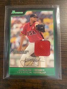 A78,401- 2006 Bowman Draft Future's Game Prospects Relics #27 Jason Hirsh Jersey