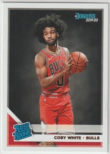 2019 Panini Donruss - COBY WHITE - RC RATED ROOKIE #206 - Chicago Bulls - Picture 1 of 2