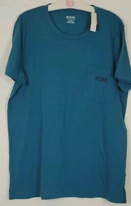 Victoria secret pink XSmall Oversized T-shirt Huge Graphics with Front Pocket - Picture 1 of 4