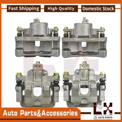 Pinza de freno de disco delantera trasera Nugeon 4 para Acura MDX 2001 2002 Foto 1 de 4