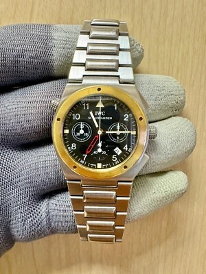 IWC Ingenieur Mecaquartz Chronograph watch with Alarm (3805 movement) - Image 1 of 4