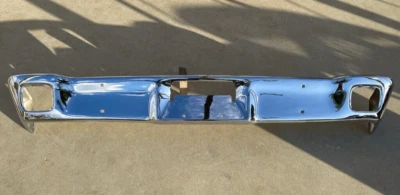 Parachoques de impacto delantero S Mercury Comet nuevo triple plateado cromado 1967 67 OEM Foto 1 de 4