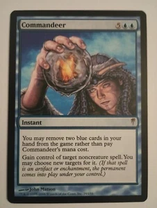 Commandeer LP MTG Coldsnap Magic the Gathering - Picture 1 of 4
