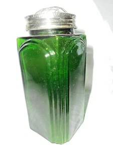 Flower Frog TENDER HEART TREASURES Green Glass Vase Metal Wire Lid THT 2004 - Picture 1 of 12