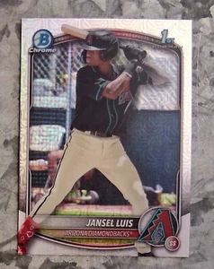 #BCP-84 Jansel Luis 2025 Bowman cromo 1er refractor Bowman Mojo - Imagen 1 de 2