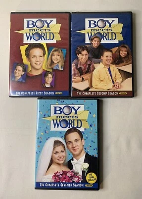 Boy Meets World First, Second, and Seventh Season 3 Disc Sets Foto 1 de 4
