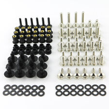 Steel Full Fairing Bolt Kit Bodywork Screw Kit Nuts Aftermarket Fit For Kawasaki