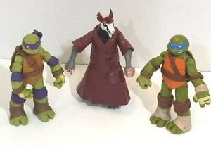 Splinter Leon Don TMNT Action Figure Teenage Mutant Ninja Turtles 2012 Viacom - Picture 1 of 6