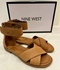 [New with Defects], Nine West, NWXEN, Color: Dark Natural, Size: 6.5, BOX - Picture 1 of 7