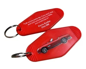 Life moves pretty fast Ferris Bueller inspired keytag - Picture 1 of 4