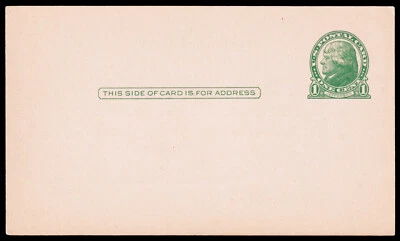 United States Postal Card UX27 Die I (1914) Mint NH VF C - Image 1 of 2