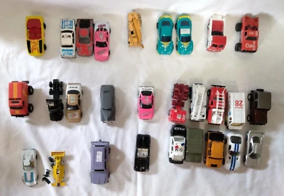 Diecast Toy Cars 1:64 Maisto Strottman Racing Champions etc Large Lot of 28 Vtg - Image 1 of 4