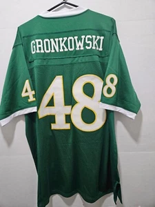 Rob Gronkowski #48 Kopfbedeckung Klassiker High School Spartans Throw Back Trikot Neu ohne Etikett - Bild 1 von 11