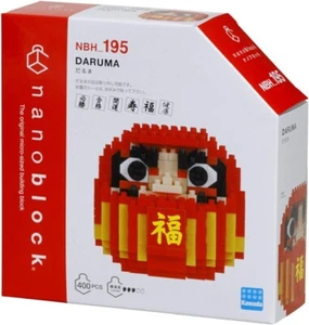Kawada Nanoblock NBH_195 Daruma 400pcs From Japan - Picture 1 of 3