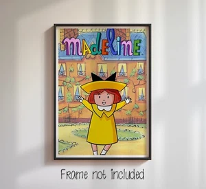 Madeline 90s Classic Cartoon - High Quality Poster - Picture 1 of 4