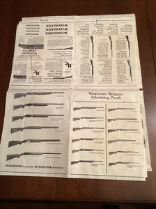 3 Winchester Advertising Posters Bullet Board Poster Shotguns Hunting Shells - Picture 1 of 12
